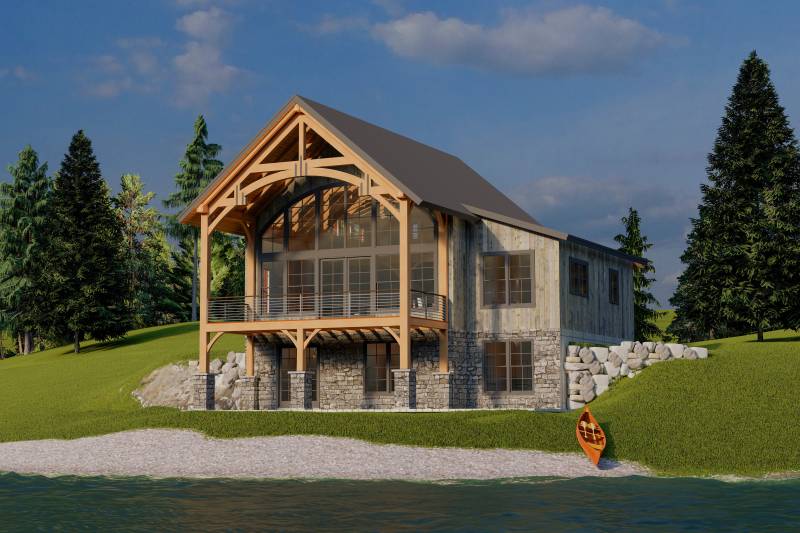 2,985 Sq. Ft. Sunapee Barn Home