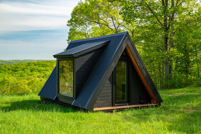 12' x 18' A-Frame Cabin, Ellington, CT