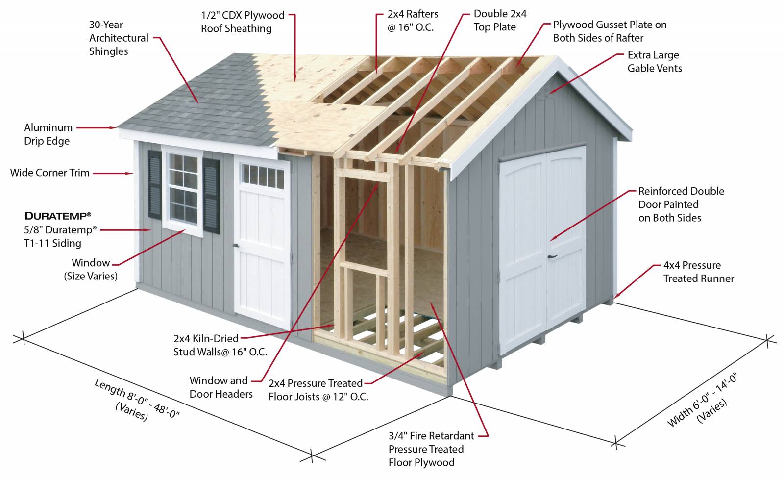 Runner in outlet construction