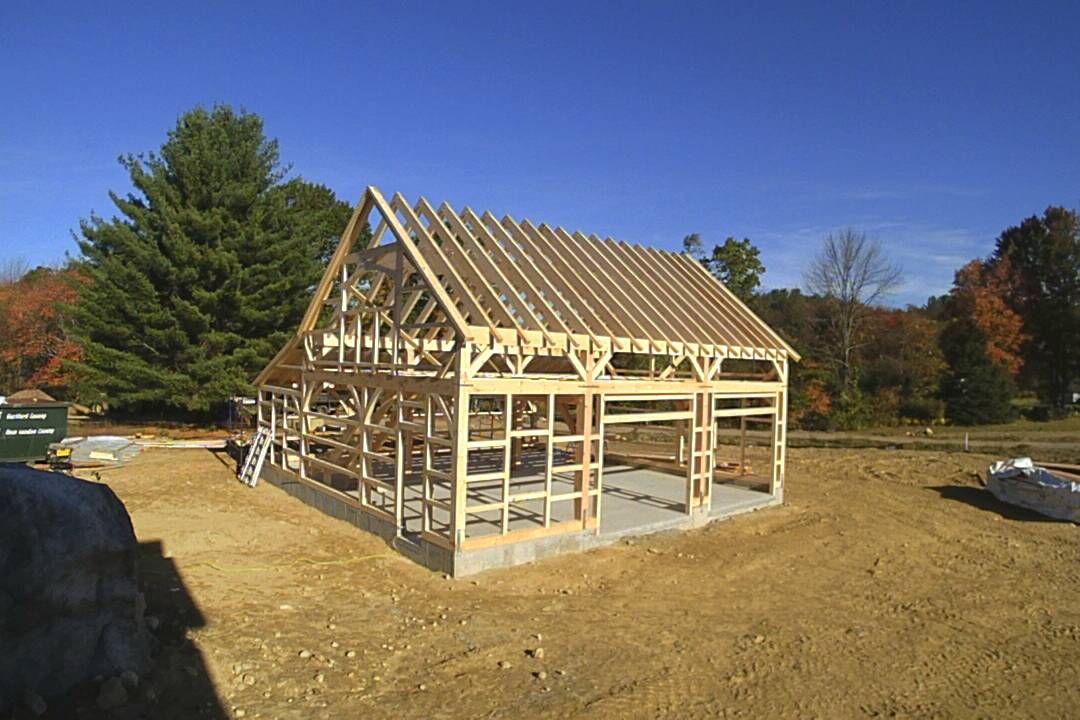 Finished Timber Frame