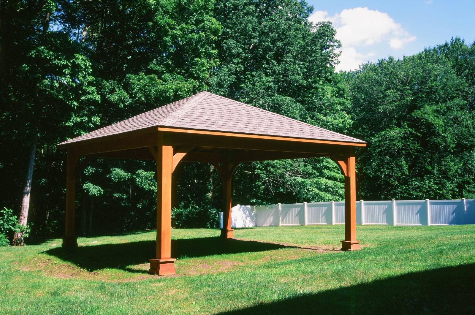 16' x 16' Easton Pavilion Shown with Options