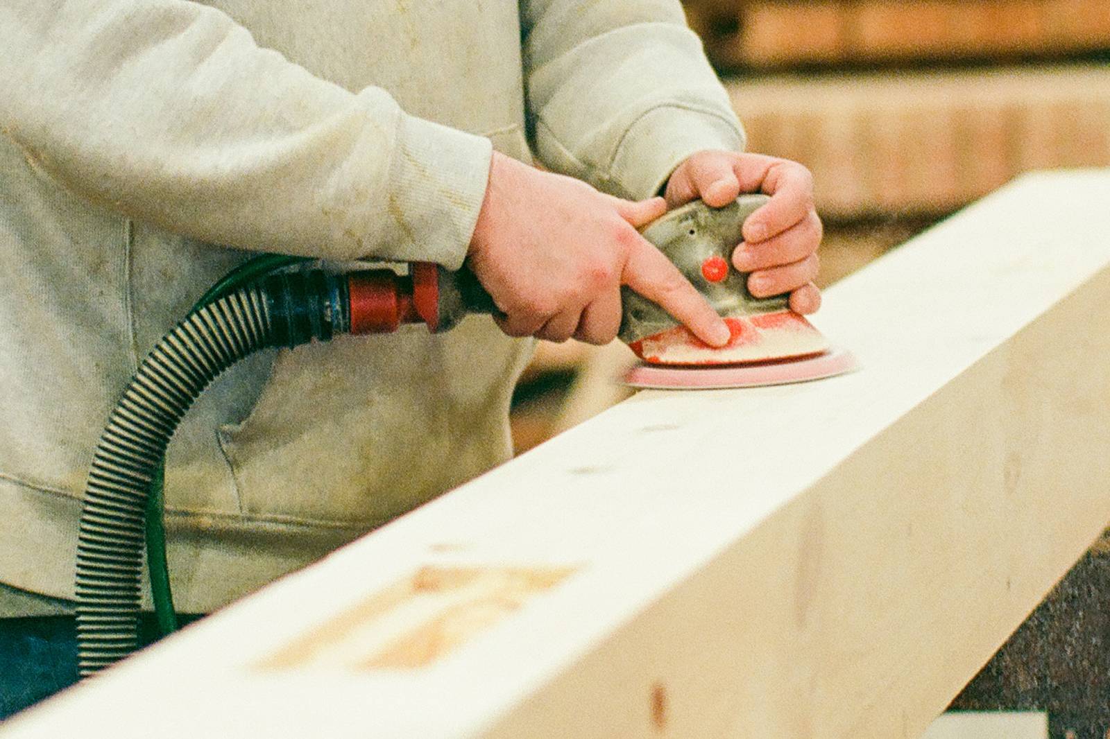 All Timbers Are Hand Sanded for a Smooth Finish