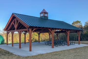 6x6 Timber Frame Pavilion