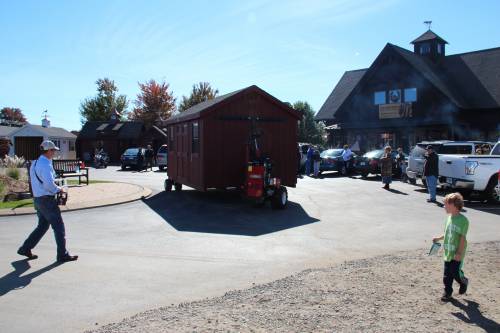 The Mule makes the shed seem so light!