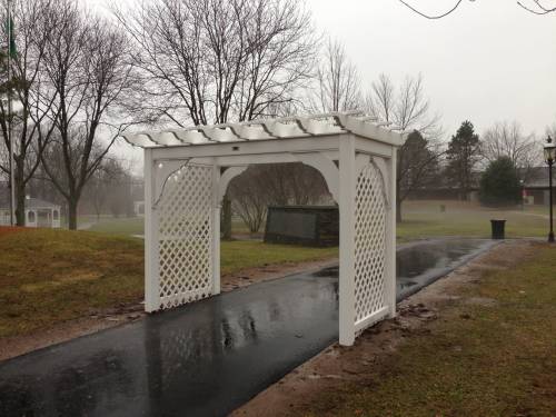 Pergola at Arbor Park in Ellington CT