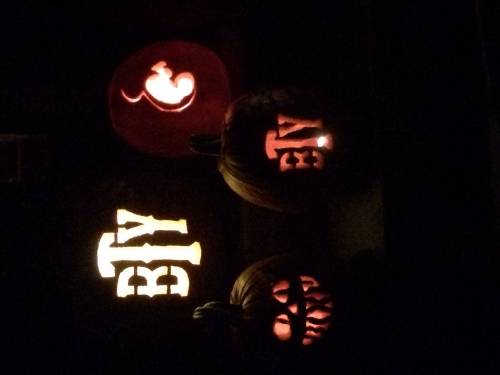 Family of pumpkins