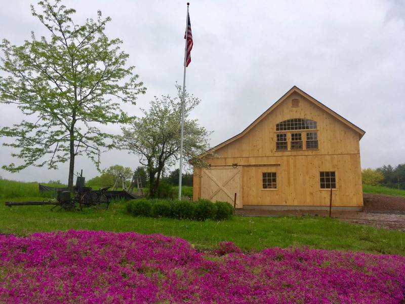 22' x 32' Carriage Barn with 10' Lean-To (Kensington CT)