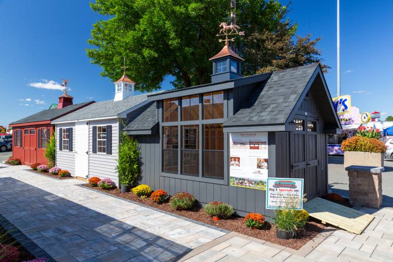 NEW! 10' x 14' Victorian Cottage with Modern Dormer