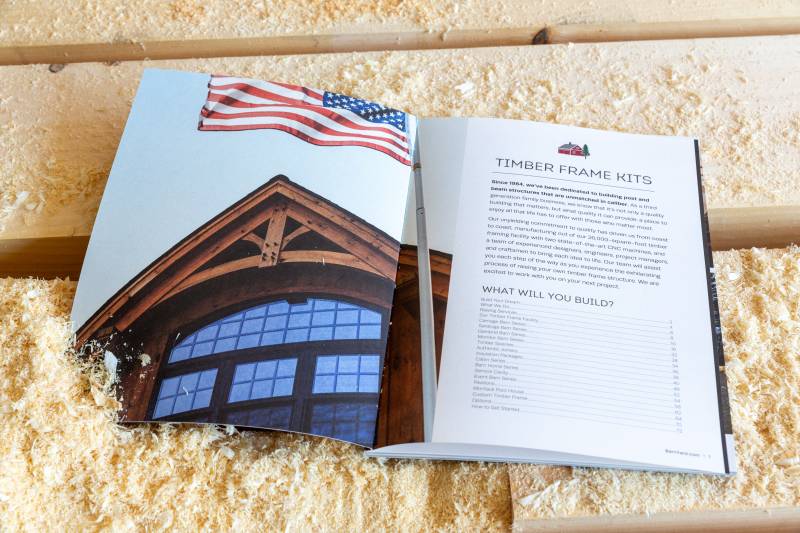 The Barn Yard Timber Frame Kit Catalog - Intro