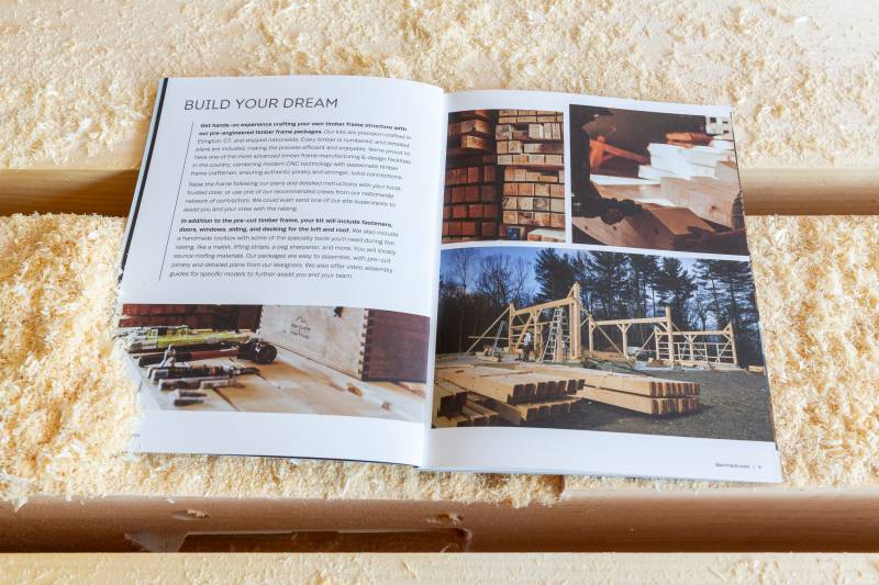 The Barn Yard Timber Frame Kit Catalog - Build Your Dream