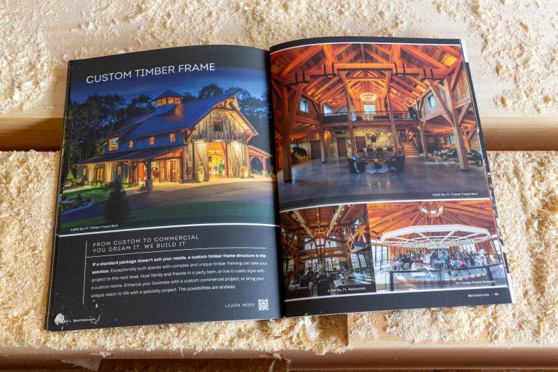 The Barn Yard Timber Frame Kit Catalog - Custom Timber Frame