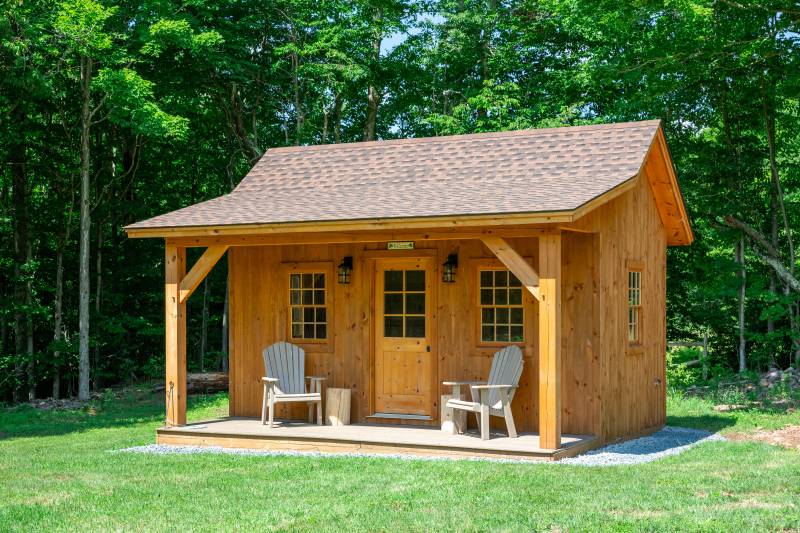 10' x 18' Trapper’s Cabin Kit, Catskills, NY