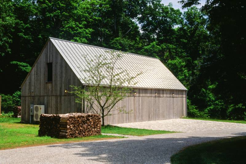 Reclaimed Barn Board Siding • Post & Beam Barn