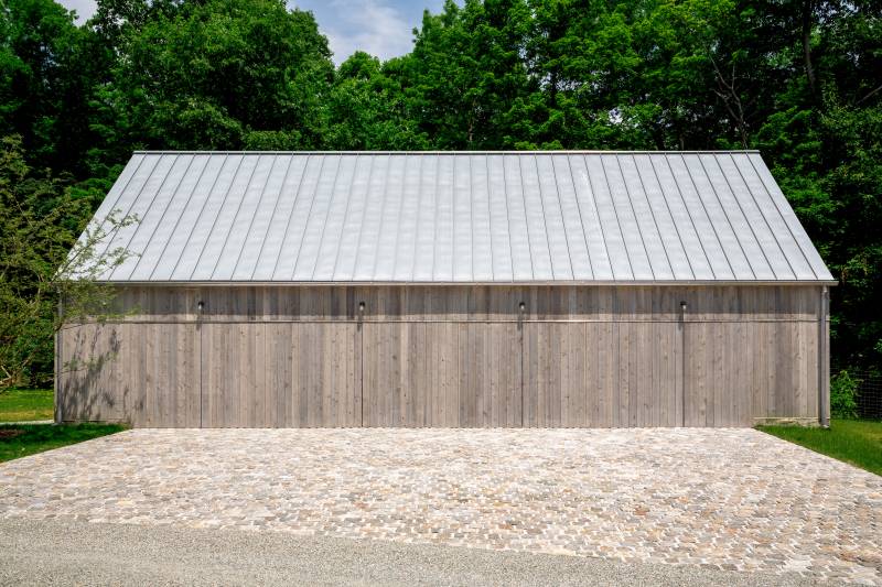 Can You Spot The Doors? • Timber Frame Barn