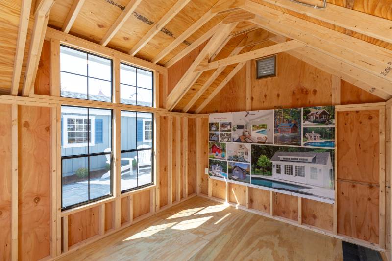 Inside the 10' x 12' Victorian Cottage with Modern Dormer