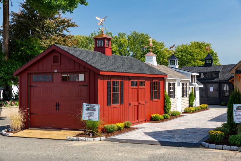 12' x 24' Classic Cape Garage