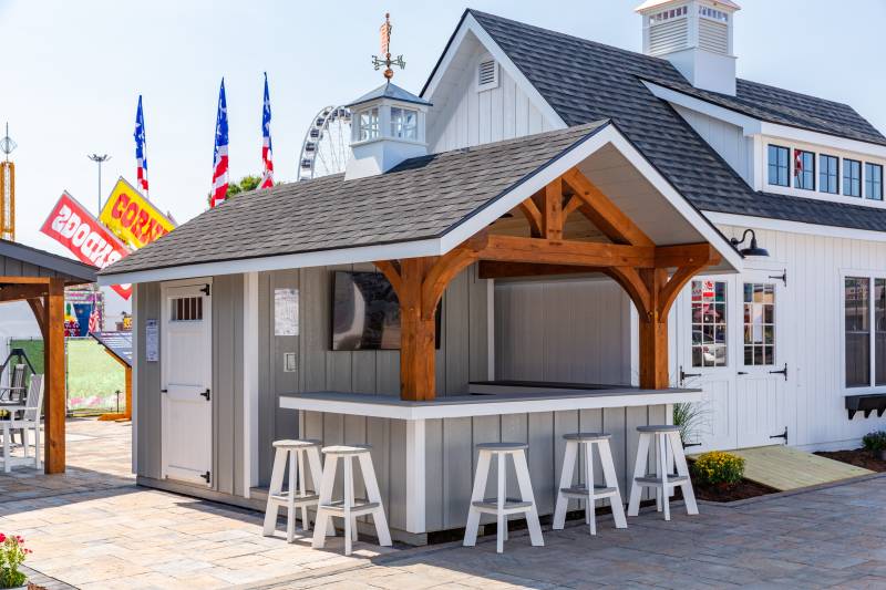 10' x 16' Victorian Poolside Bar • New for 2024