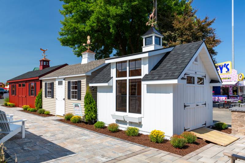 10' x 12' Victorian Cottage with Modern Dormer