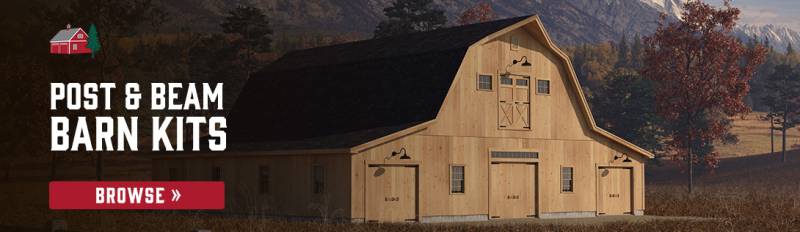 Post & Beam Barn Kits