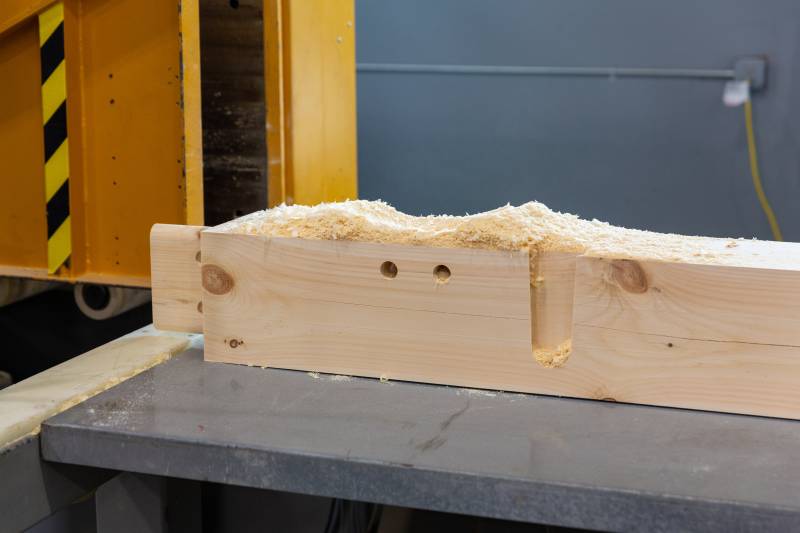 The CNC Machine Was Cutting Posts