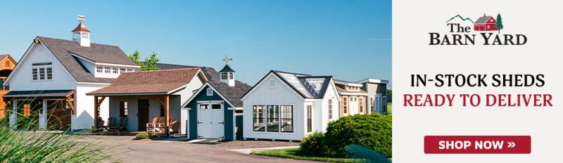 Fall Sale In Stock Sheds